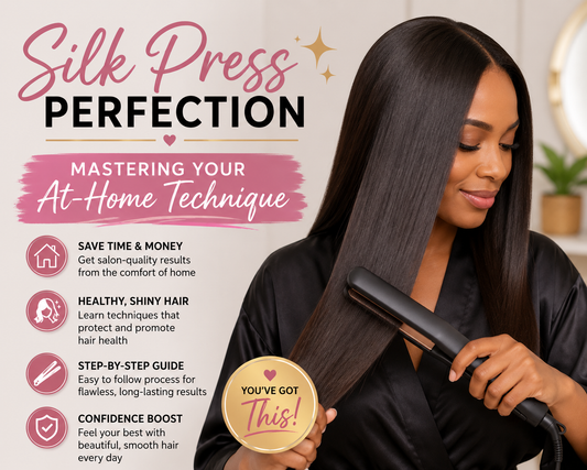 Silk Press Perfection: Mastering Your At-Home Technique
