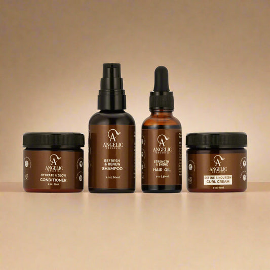 Travel Discovery Kit – Mini Curly Hair Growth Essentials
