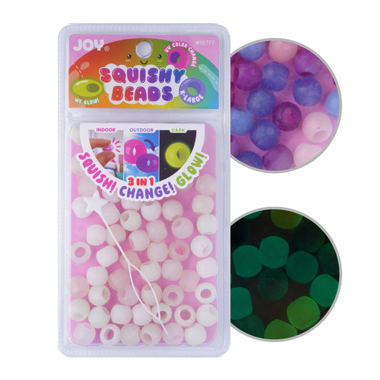 Joy X-Large UV Glow Hair Bead line