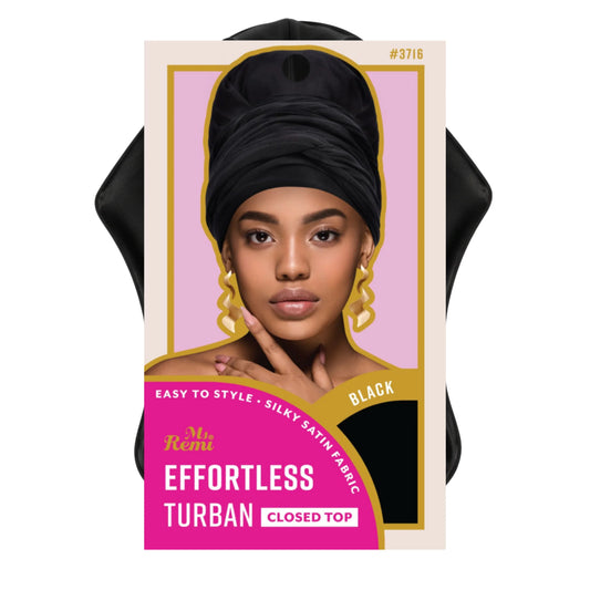 The Premium Satin-Lined Open & Closed Turban Kit