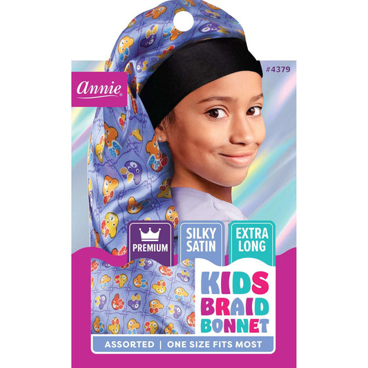 The Kids Premium Silky Bonnet Triple-Protection Box