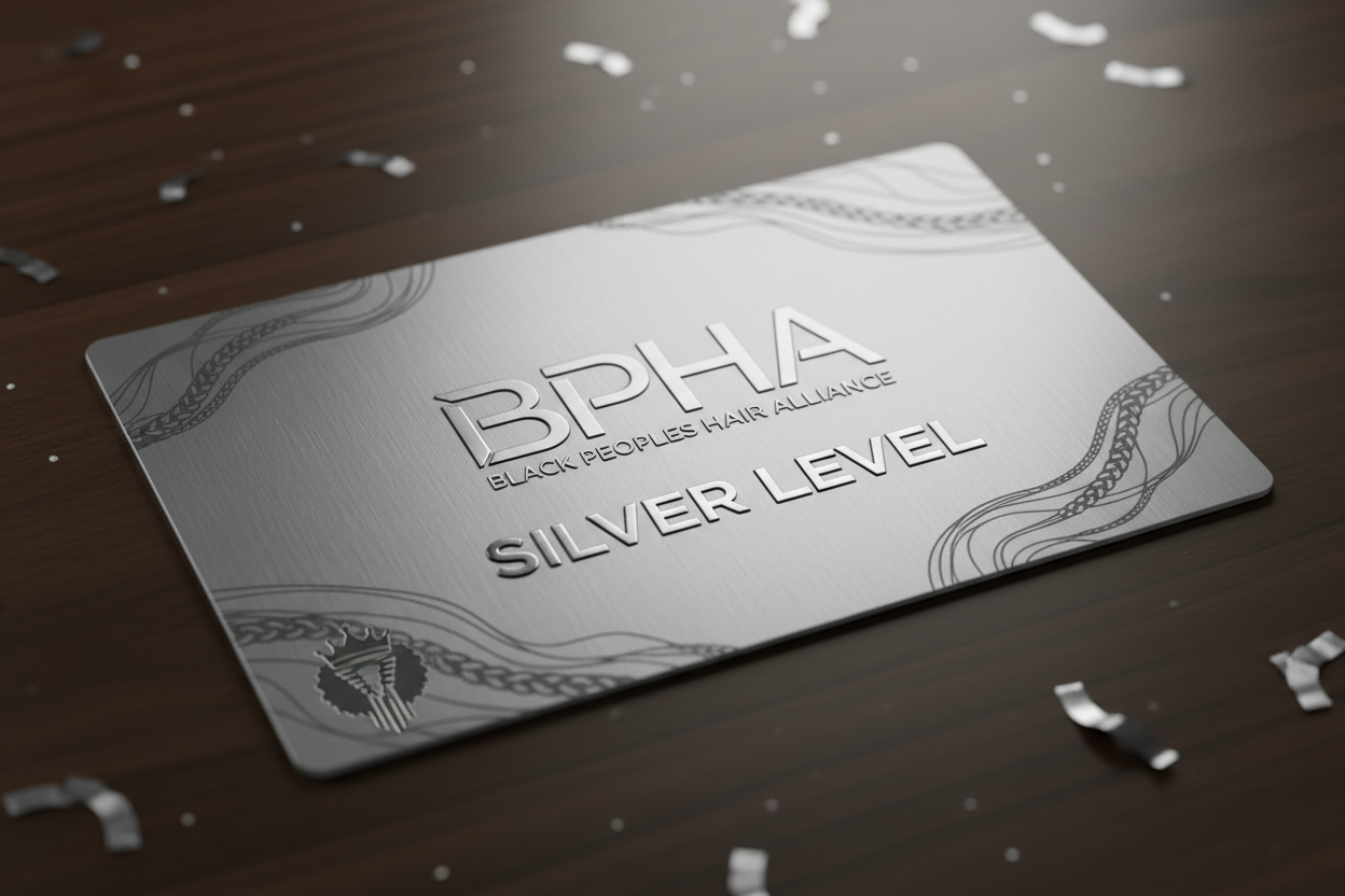 Create a Silver Level Gift Card for Black Peoples Hair Alliance