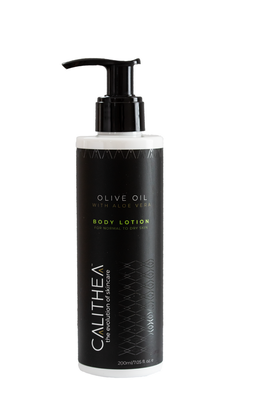 CALITHEA Natural, Organic Olive Oil Body Lotion with Aloe Vera