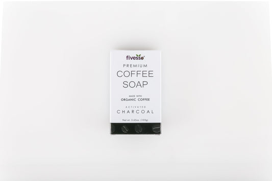 Activated Charcoal - Premium Coffee Soap Bar 3.65 oz