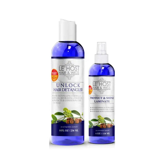 Unlock and Protect & Shine Combo | Ultimate Hair Detangler and